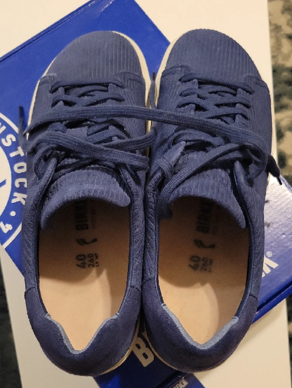 Birkenstock Bend Low Corduroy Indigo - Picture 4 of 5